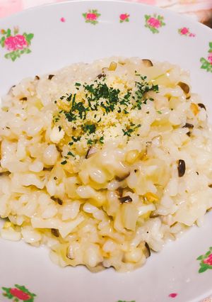 簡単★クリーミィ★きのこのリゾット-レシピのメイン写真