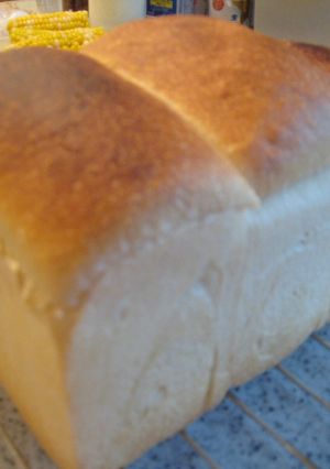 自家製酵母液で生クリーム食パン-レシピのメイン写真