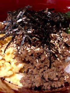鶏そぼろ丼-レシピのメイン写真