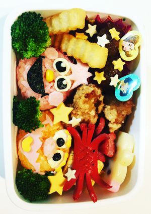 モッピー&ゾーイ秋の遠足お弁当-レシピのメイン写真