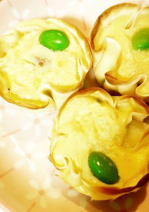 トースターで簡単★餃子の皮でキッシュ-レシピのメイン写真