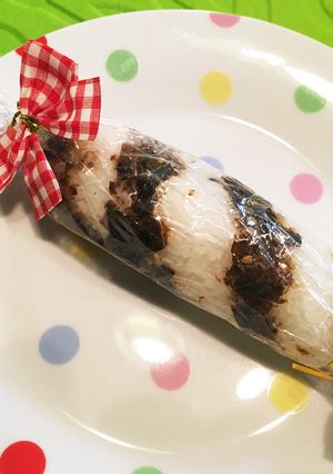 よろこんぶ☆しましまスティック握り-レシピのメイン写真