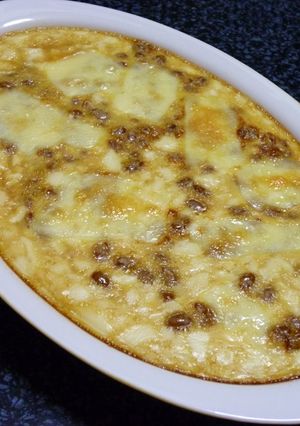 納豆＆豆腐＆卵のヘルシーグラタン-レシピのメイン写真