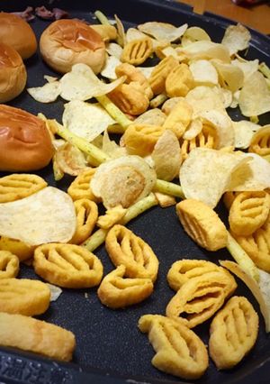 ホットプレートで焼くだけ☆お菓子サクサク-レシピのメイン写真