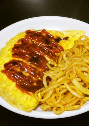 昭和のオムレツ：ご飯のおかずやおつまみに-レシピのメイン写真