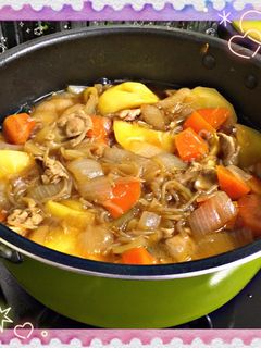 簡単!黄金比率 肉じゃが〜♪-レシピのメイン写真