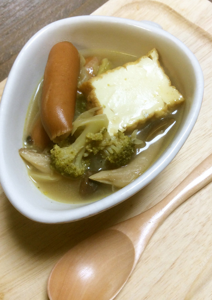 厚揚げ入り☆カレー風味ポトフ-レシピのメイン写真