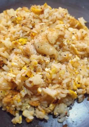 カリカリジューシー＊鶏皮炒飯-レシピのメイン写真
