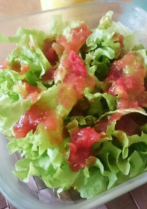簡単！美味しい！トマトドレッシング-レシピのメイン写真