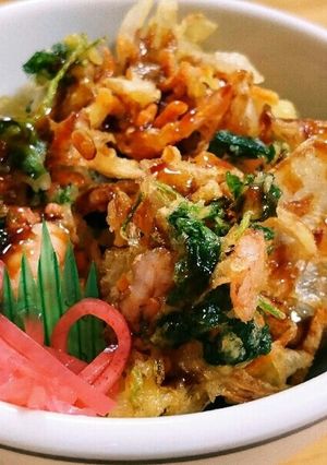 お店の味☆カリッとかき揚げ丼-レシピのメイン写真