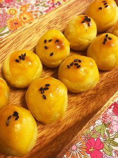 簡単!ヘルシー!ころころスイートポテト♡-レシピのメイン写真