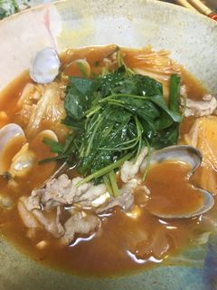 豚キャベツのチゲ鍋-レシピのメイン写真