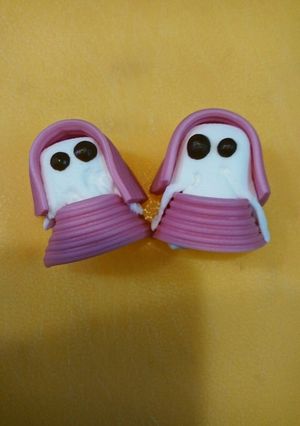 裂けるグミでハロウィンおばけ♪-レシピのメイン写真