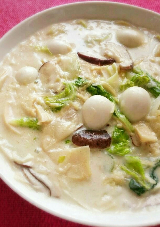 白菜と貝柱の中華風クリーム煮-レシピのメイン写真