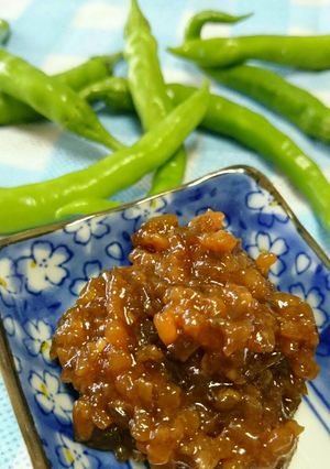 ピーマン味噌-レシピのメイン写真