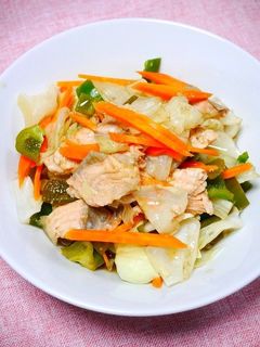 レンジで簡単!銀鮭のスッパ蒸し-レシピのメイン写真