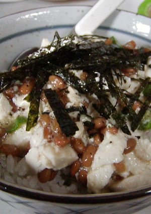 イソフラボンたっぷりトロトロ丼-レシピのメイン写真