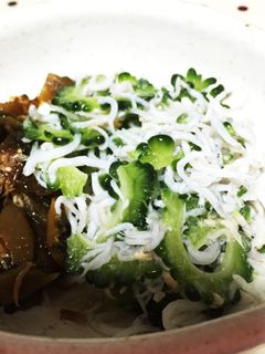ゴーヤじゃこ和え-レシピのメイン写真
