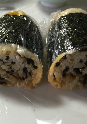 プール頑張れ こん棒にぎり-レシピのメイン写真