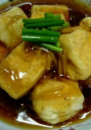 ポカポカえのきあんの揚げだし豆腐-レシピのメイン写真