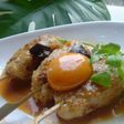 麻婆春雨つくね