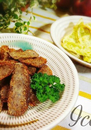 カロリー計算あり◎氷こんにゃくチップス天-レシピのメイン写真