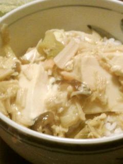 お豆腐ときのこのふんわり丼-レシピのメイン写真