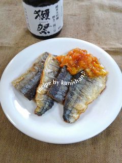さんまのムニエルのネギ味噌かけ♪-レシピのメイン写真