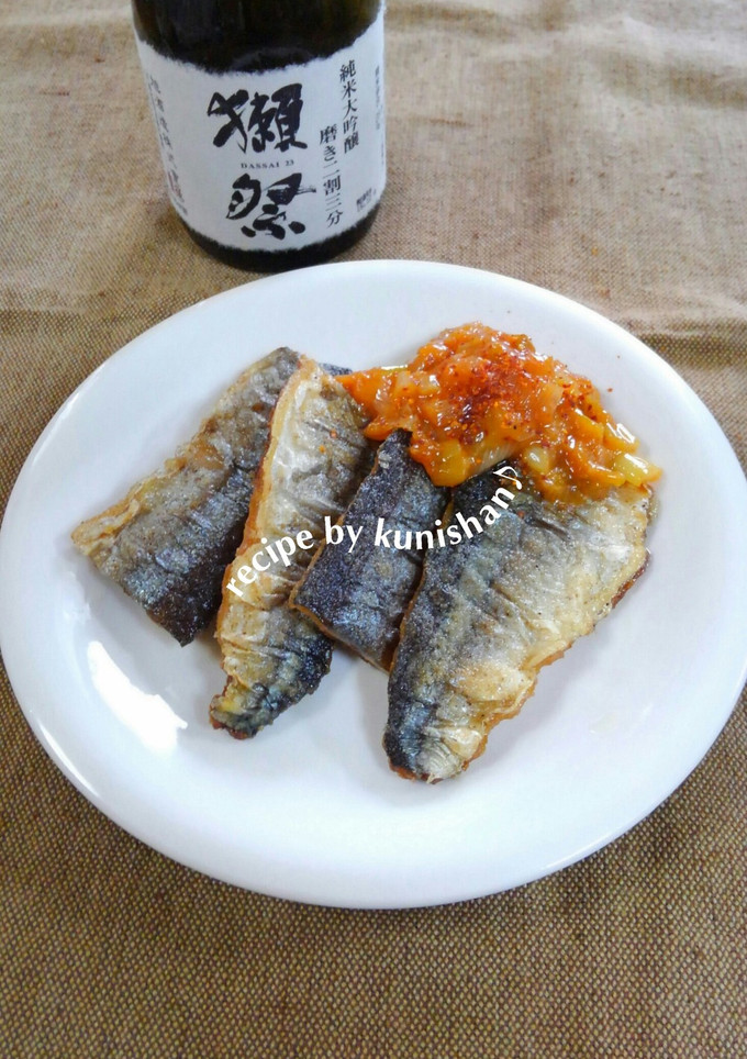 さんまのムニエルのネギ味噌かけ♪-レシピのメイン写真