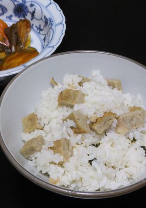 時短簡単☆ガーコさんのじゃこ天炊込みご飯-レシピのメイン写真