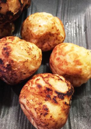 たこ焼き器で☆豆腐メインのベビーカステラ-レシピのメイン写真