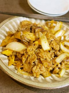 舞茸と豚こまのオイスター味噌炒め-レシピのメイン写真