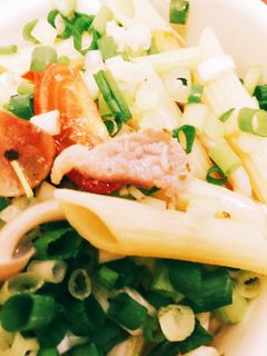 豚肉とキノコの和風ペンネ-レシピのメイン写真
