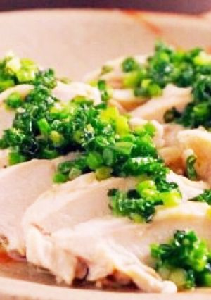 塩糀でほったらかしの鶏ハム-レシピのメイン写真