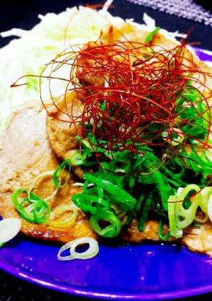 にんにく香る豚肉焼き～韓国風-レシピのメイン写真