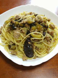 ☆なすと豚ひき肉のパスタ☆-レシピのメイン写真