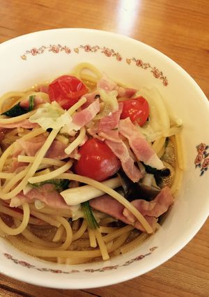 野菜たっぷり♡スープパスタ-レシピのメイン写真