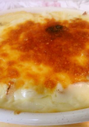 キノコと鶏肉のグラタン-レシピのメイン写真