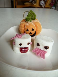 グミでハロウィンおばけ-レシピのメイン写真