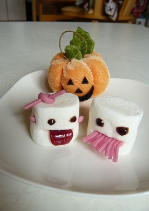 グミでハロウィンおばけ-レシピのメイン写真