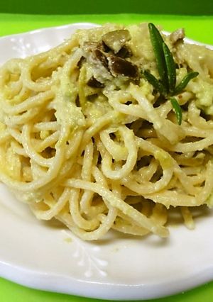 ＊枝豆のフムスで冷製パスタ＊-レシピのメイン写真