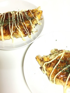 簡単 親子ランチ☆とん平焼き風-レシピのメイン写真