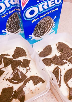 オーブンなし♡オレオチーズケーキ-レシピのメイン写真