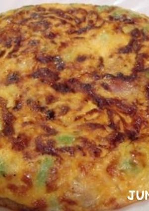 ソーセージと枝豆のトルティージャ-レシピのメイン写真