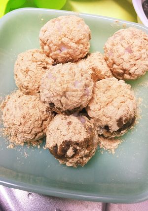簡単！ご飯だけで子供と一緒におはぎ作り！-レシピのメイン写真
