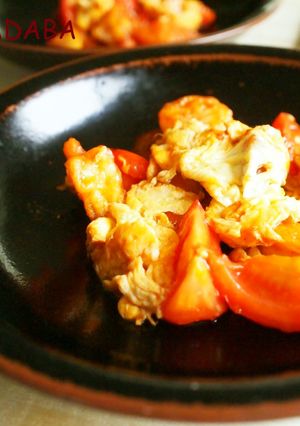 ご飯が進む！おかずになるトマ玉炒め-レシピのメイン写真