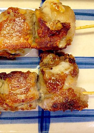 簡単な豚肉とチーズ巻きの串焼き-レシピのメイン写真