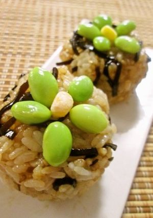 昆布の佃煮で♡オイルおにぎり-レシピのメイン写真