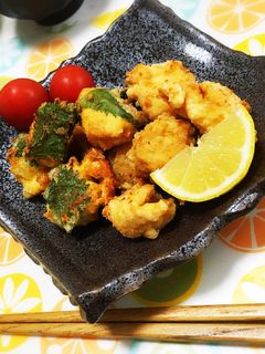♡簡単♡ささみの唐揚げ♡大葉とチーズ☆-レシピのメイン写真