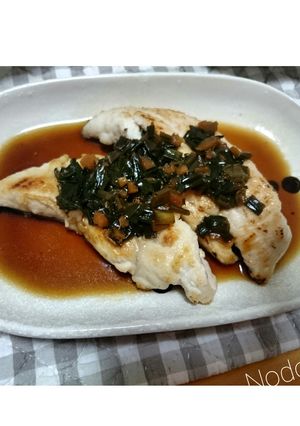 ヘルシー！ササミの香味ソースがけ-レシピのメイン写真